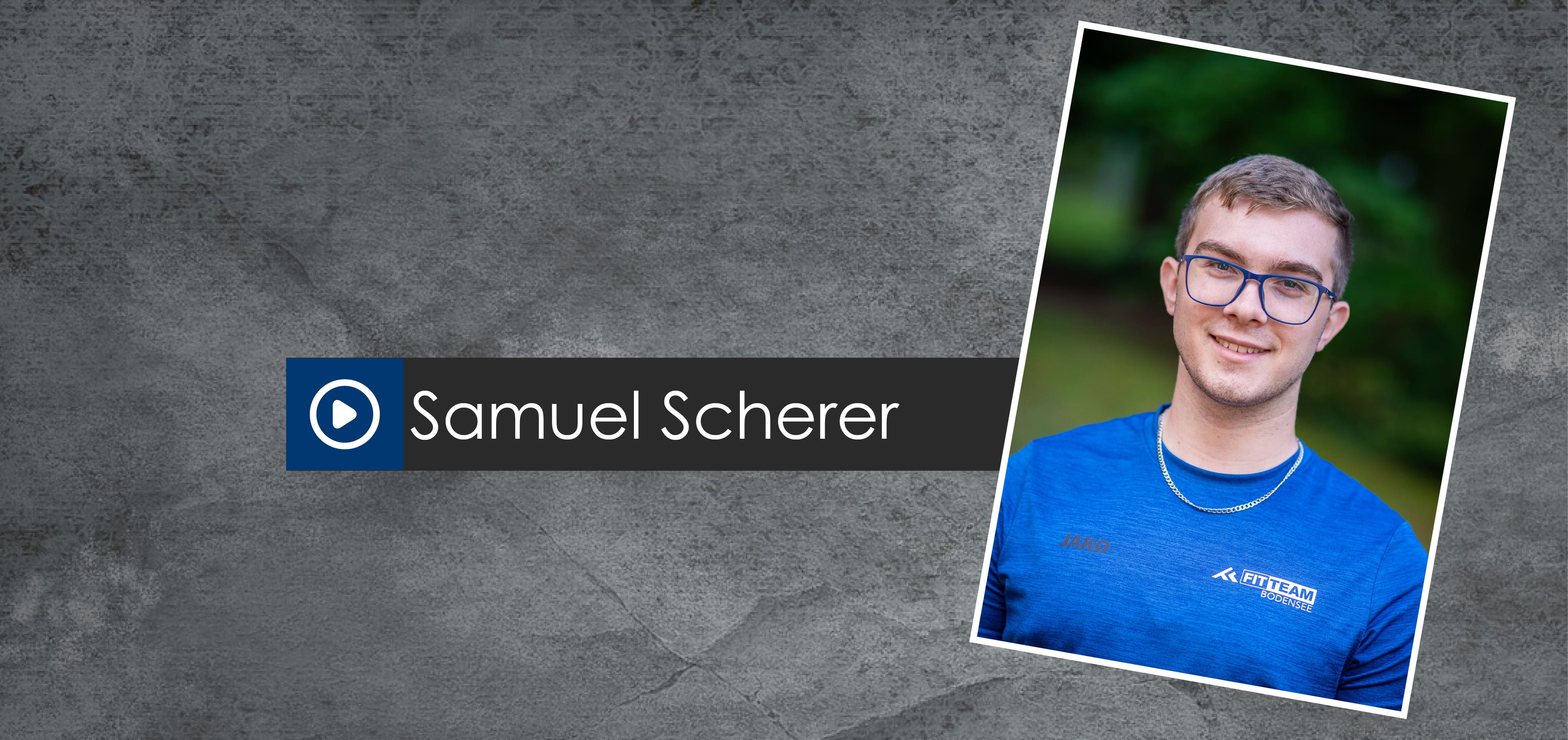 Personal Trainer Samuel Scherer