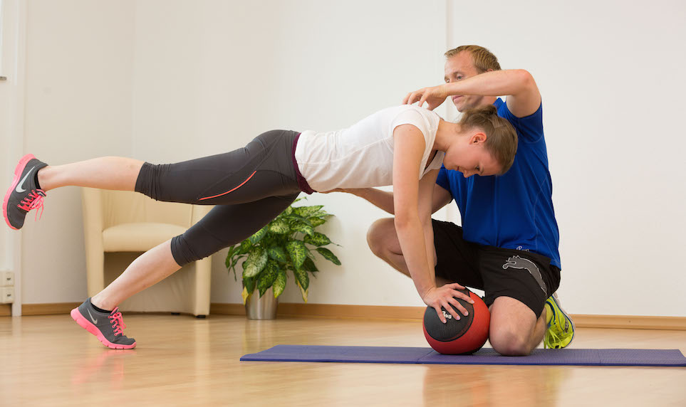 Mike Rockenfeller Training, Core Training